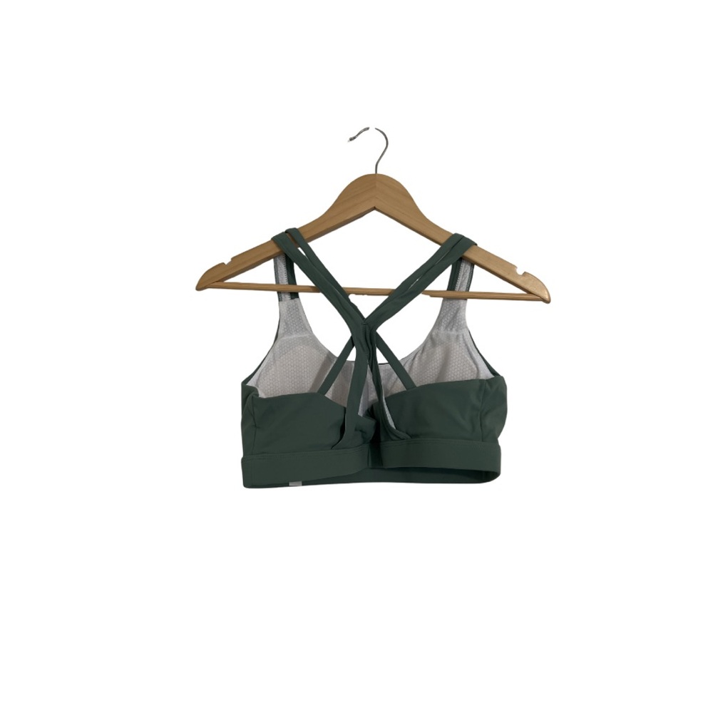 Women's Green Sports Bra L - Picture 2 of 3